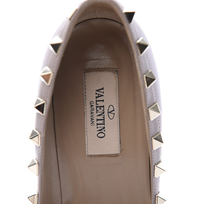 Valentino Garavani Calfskin Rockstud 85mm Pumps 36.5 Poudre 8 of 9