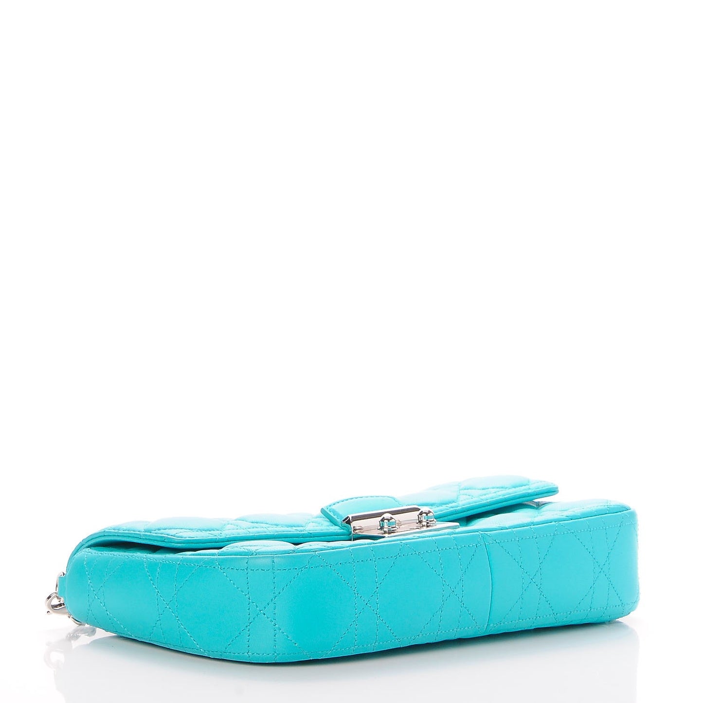 Lambskin Cannage Miss Dior Promenade Pouch Mer Du Sud