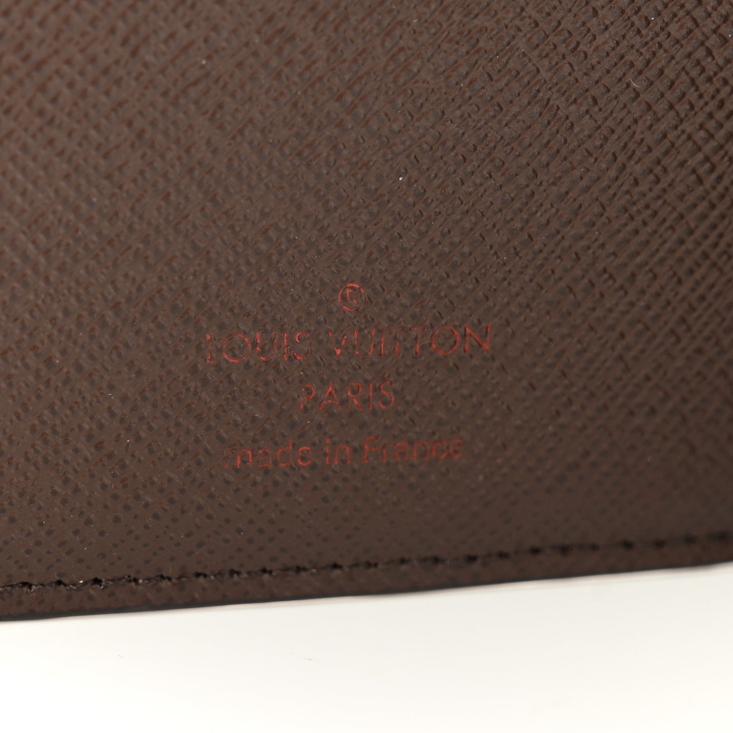 Damier Ebene Pocket Agenda Cover