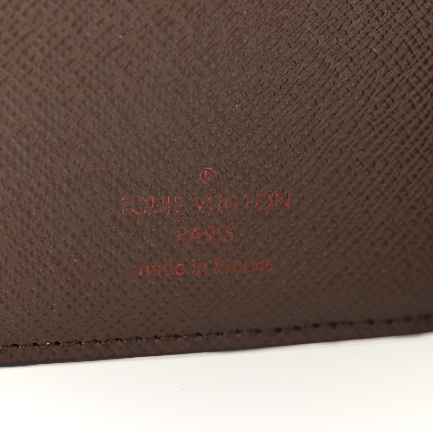 Louis Vuitton Damier Ebene Pocket Agenda Cover 6 of 6