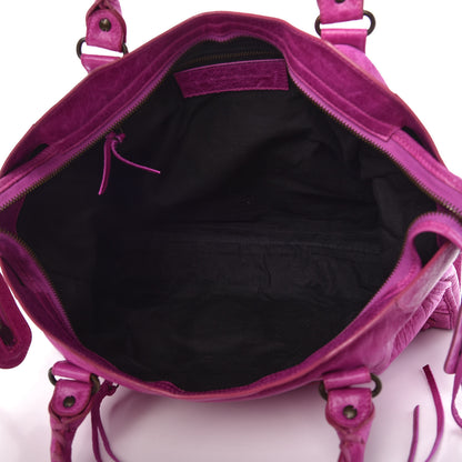 Balenciaga Agneau Classic Hardware City Magenta 6 of 10