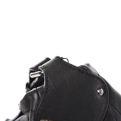 Chanel Caviar Stitched Large Outdoor Hobo Black 7 of 9