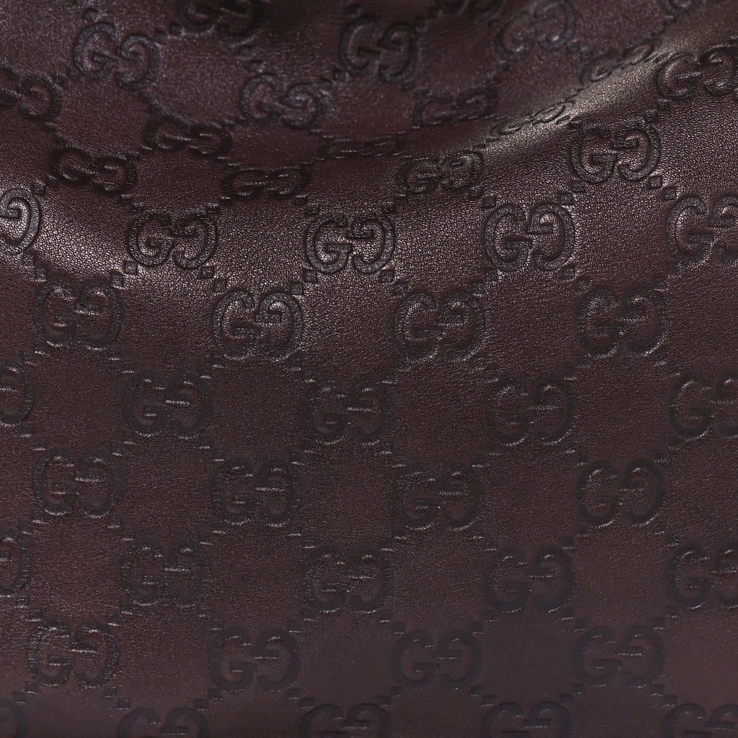 Guccissima Medium GG Twins Hobo Dark Brown