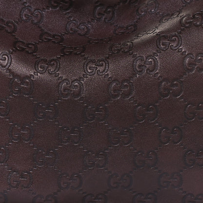 Gucci Guccissima Medium GG Twins Hobo Dark Brown 13 of 14