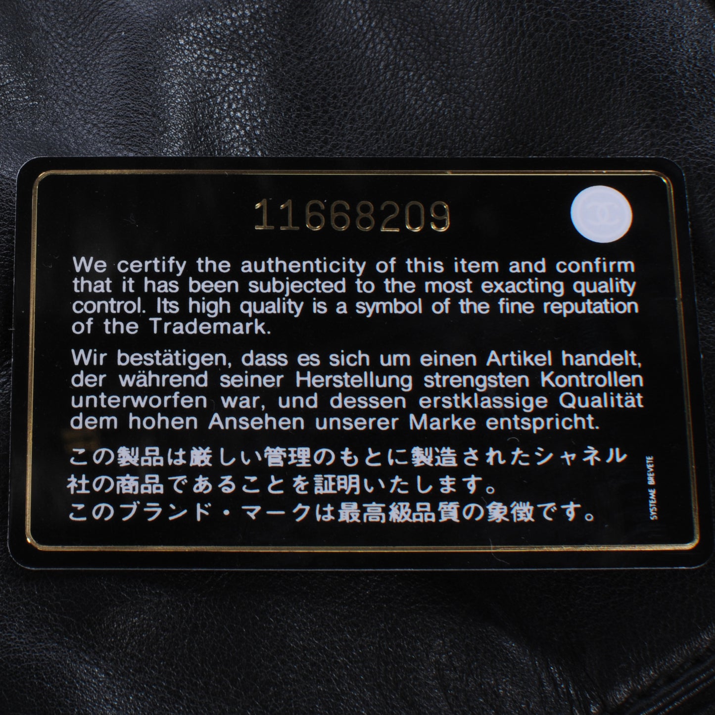 Calfskin Expandable Large Messenger Black
