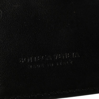 Bottega Veneta Nappa Intrecciato Medium Bi-Fold Zip Wallet Black 6 of 10