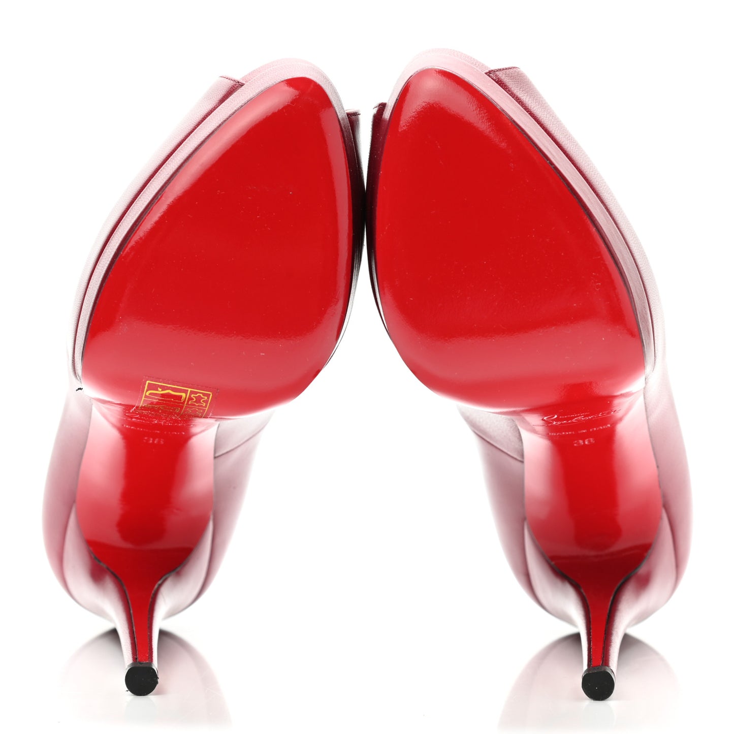 Calfskin Palais Royal 140 Pumps 36 Cherry