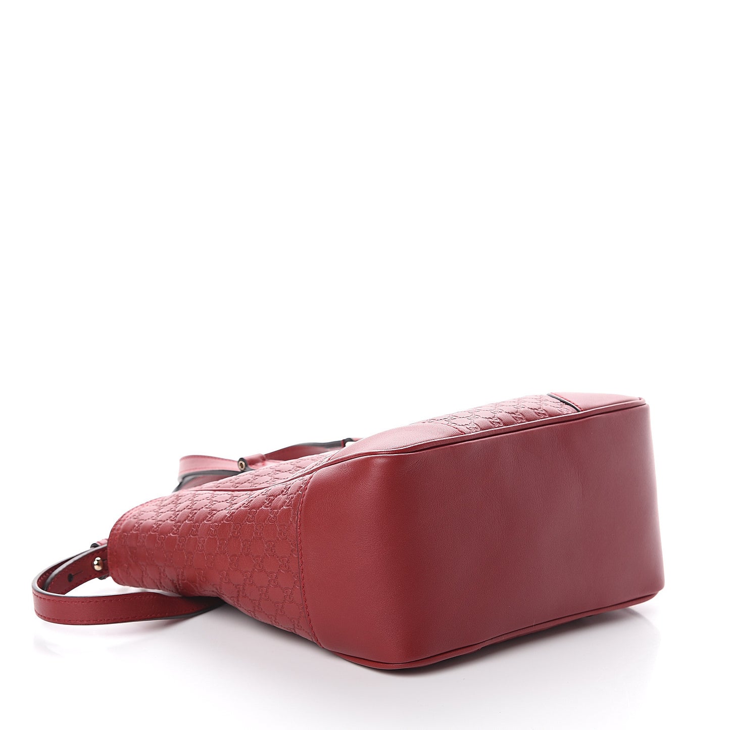 Microguccissima Small Bree Tote Red
