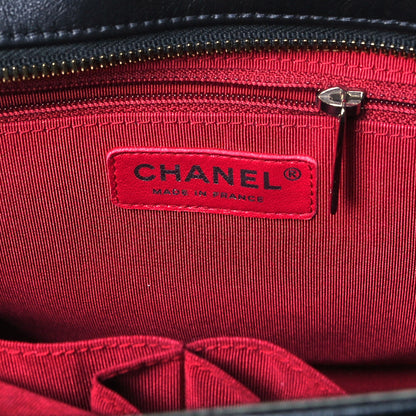 Chanel Aged Calfskin Quilted Medium Gabrielle Hobo Black 5 of 9