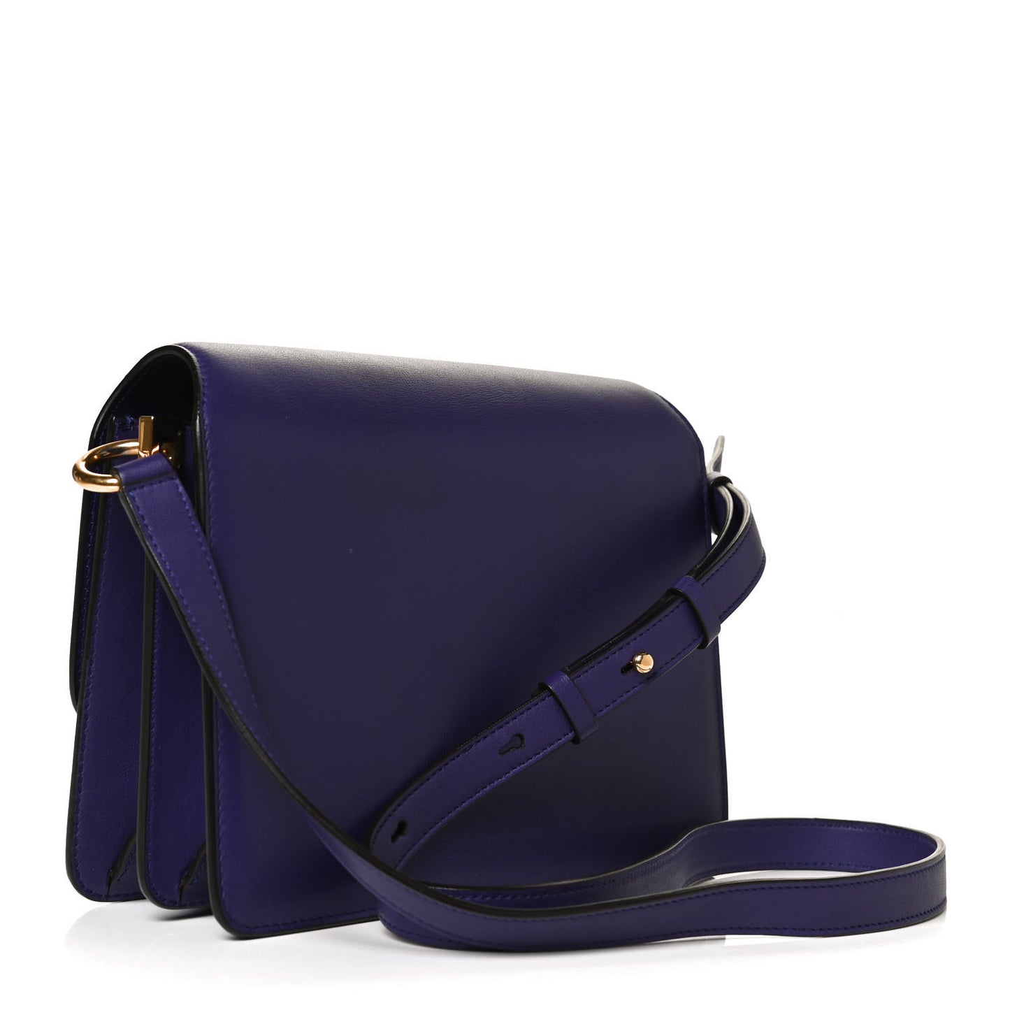 Calfskin Joanne Crossbody Purple