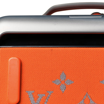 Louis Vuitton Knit Monogram Horizon Soft Duffle 55 Orange 13 of 15