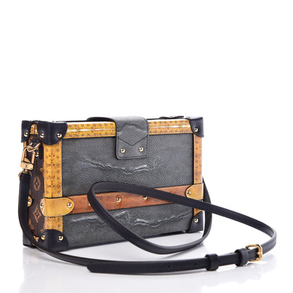 Louis Vuitton Calfskin Transformed Monogram Petite Malle 3 of 10