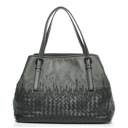 Bottega Veneta Nappa Intrecciato Medium Flow Wave Tote Ardoise 1 of 6