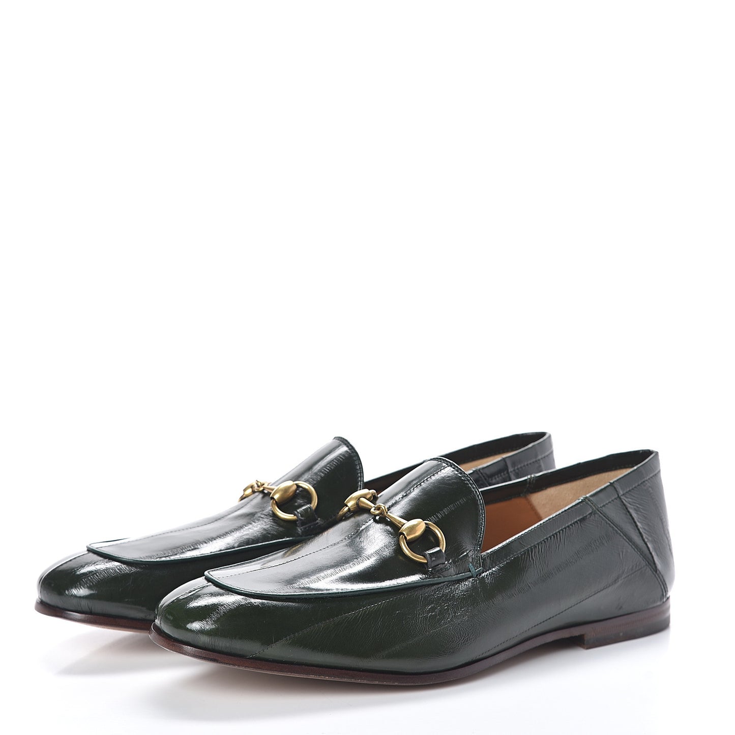 Eel Mens Brixton Horsebit Loafers 7 Verde