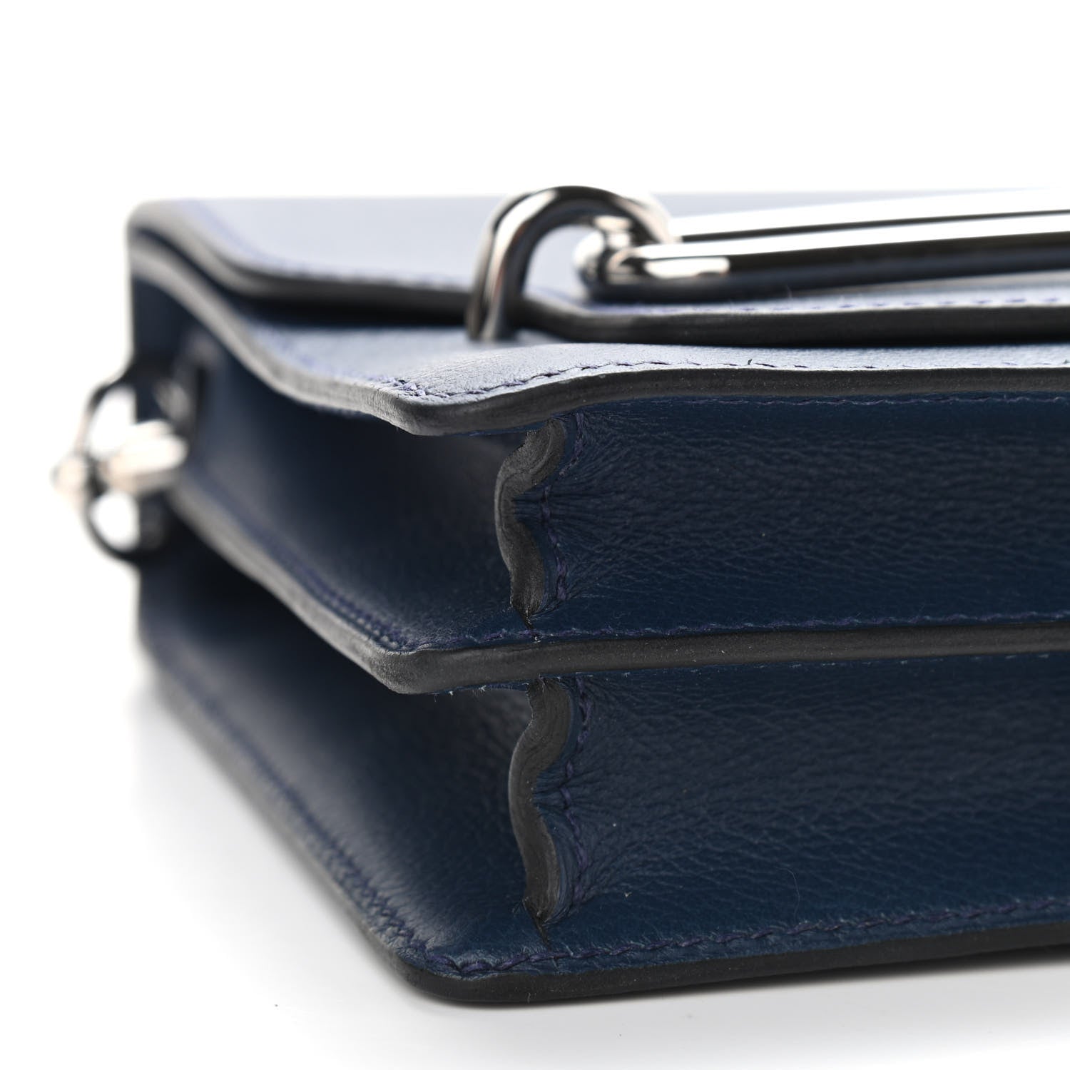 Hermes Evercolor Mini Sac Roulis Bleu De Malte 9 of 12
