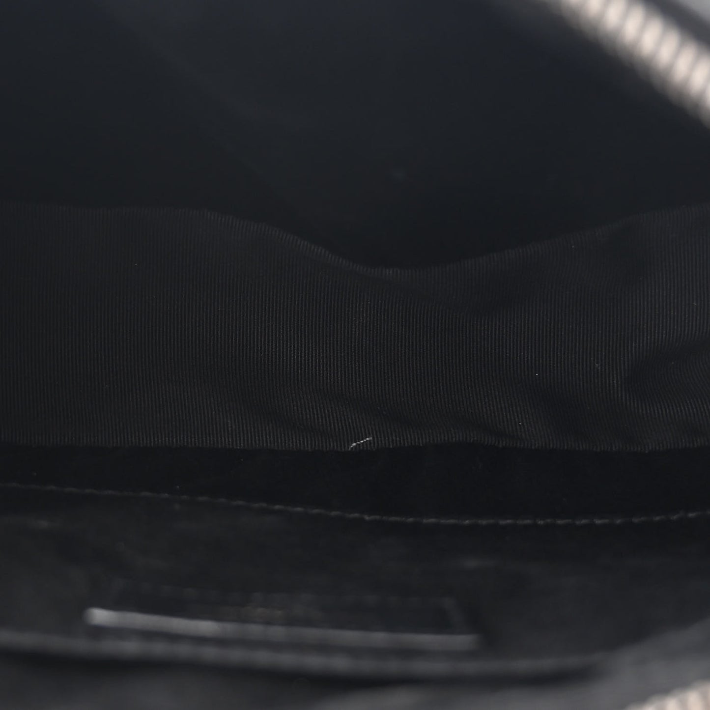 Calfskin Matelasse Monogram Lou Camera Bag Black