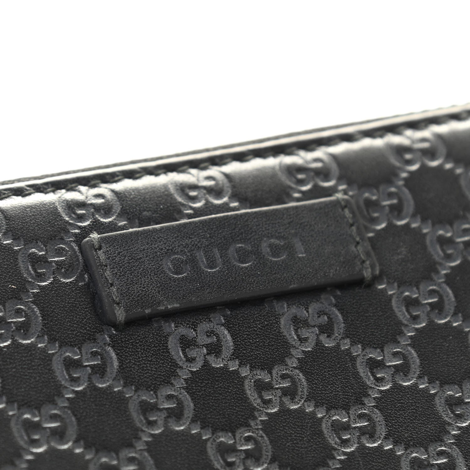 Gucci Microguccissima Zip Around Wallet Black 14 of 14