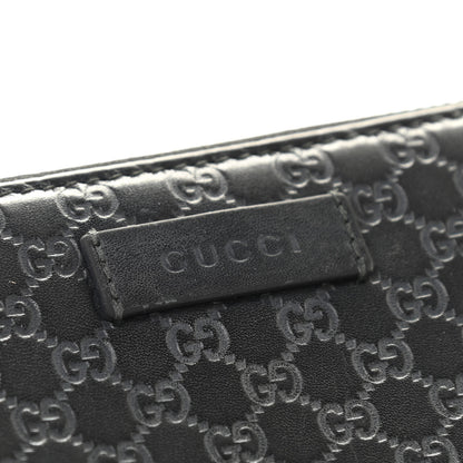 Gucci Microguccissima Zip Around Wallet Black 14 of 14