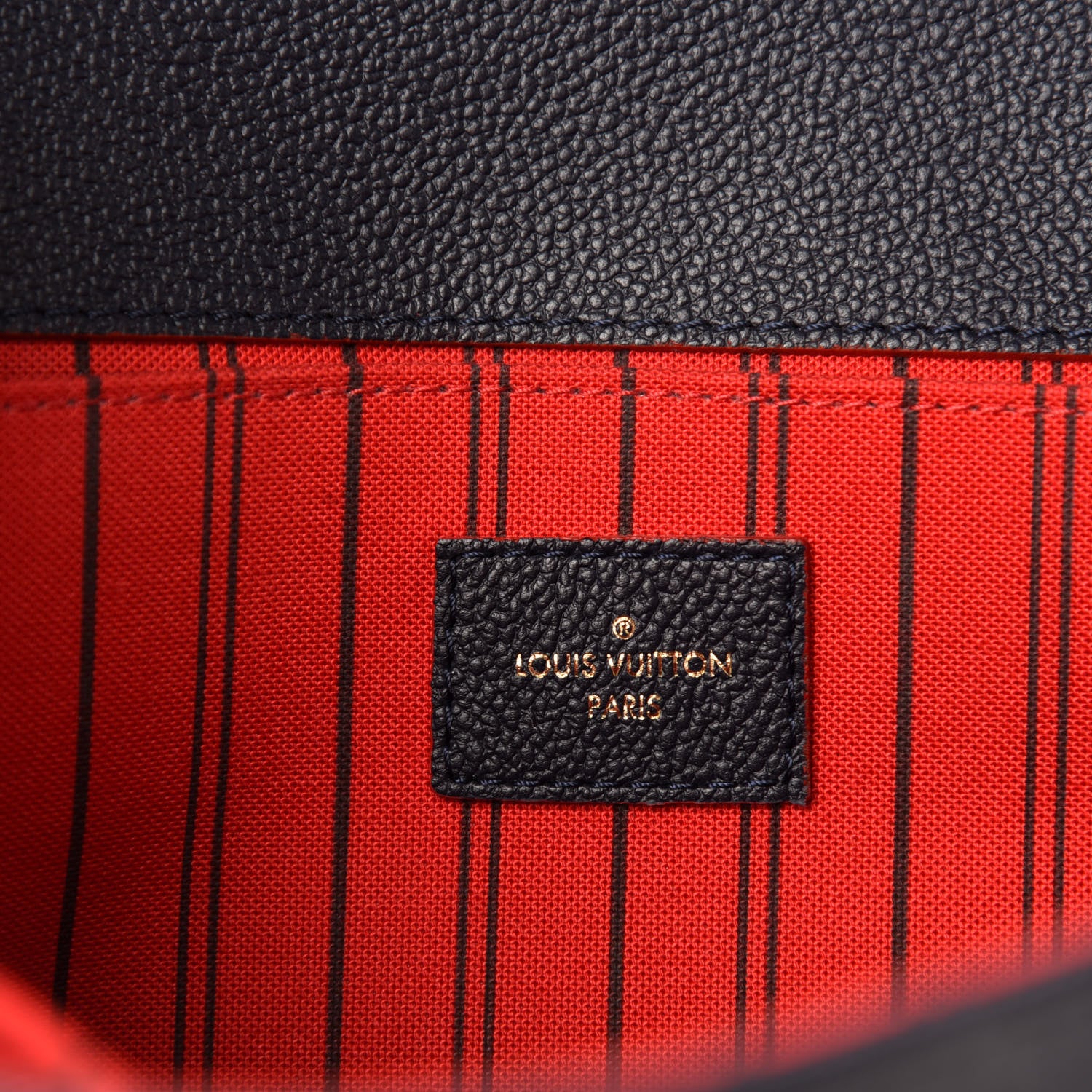 Louis Vuitton Empreinte Pochette Metis Marine Rouge 8 of 12