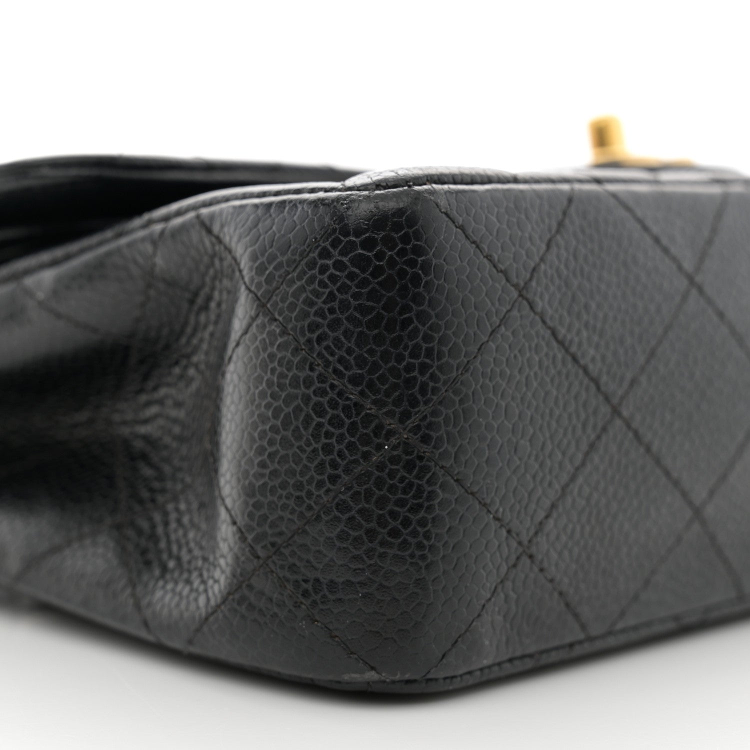 Chanel Caviar Quilted Small Double Flap Black 9 of 11