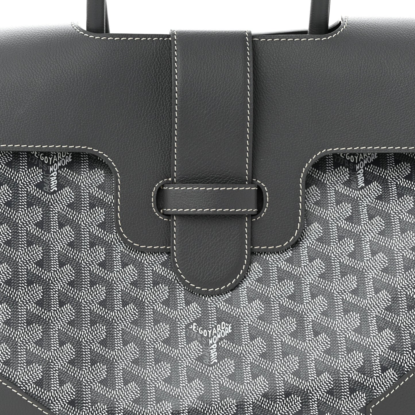 Goyardine Saigon Tote Grey
