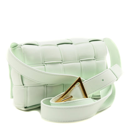 Bottega Veneta Nappa Maxi Intreccio Small Padded Cassette Crossbody Bag Glacier 3 of 9