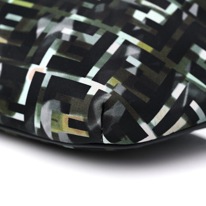 Fendi Nylon CamouFF Belt Bag Black Multicolor 8 of 8