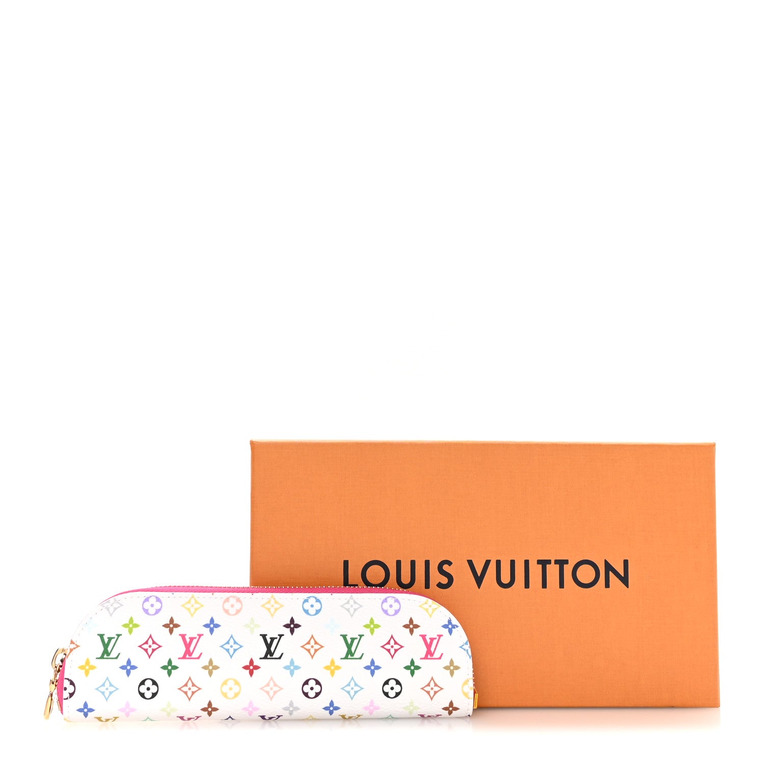 Louis Vuitton LV X TM Monogram Multicolor Charlotte Pencil Pouch Fuchsia 8 of 8