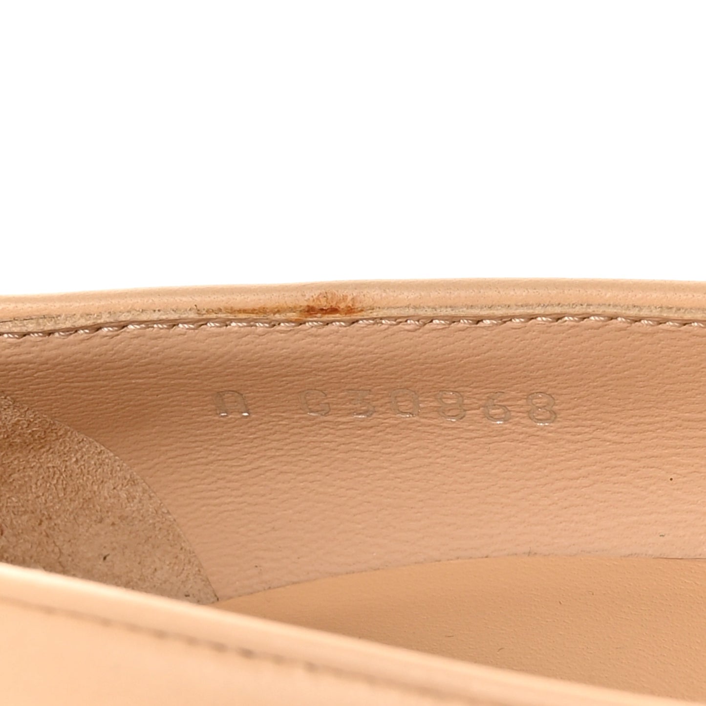 Lambskin Cap Toe Bow Pumps 40 Beige Black
