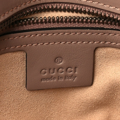 Gucci Calfskin Matelasse Small GG Marmont Shoulder Bag Porcelain Rose 6 of 9