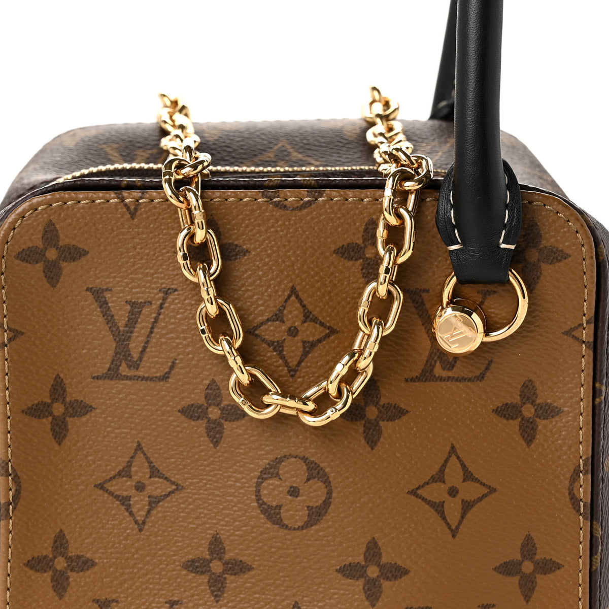 Louis Vuitton Reverse Monogram Square Bag 8 of 10