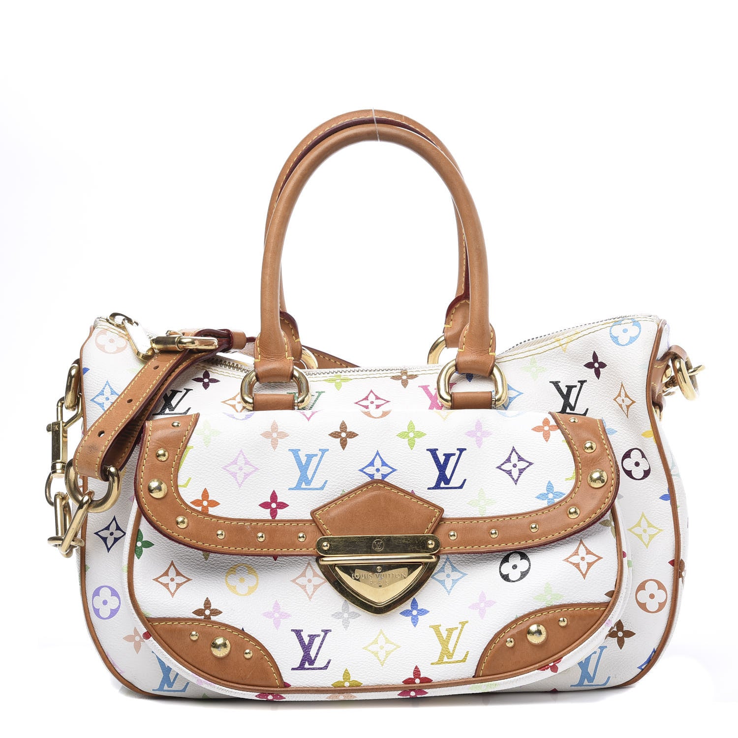 Louis Vuitton Monogram Multicolor Rita White 1 of 10