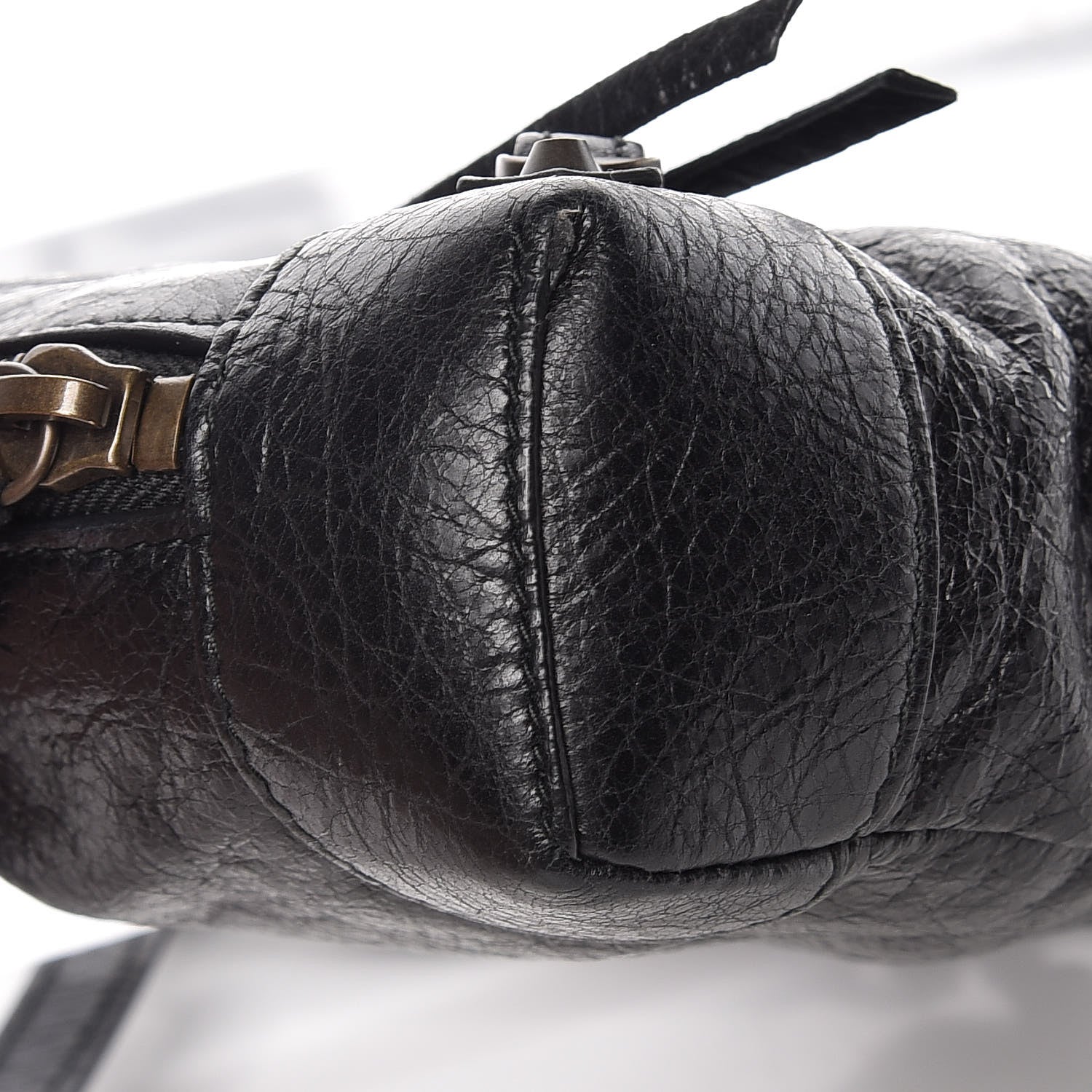 Balenciaga Agneau Classic Hardware XS Reporter Crossbody Black 8 of 9