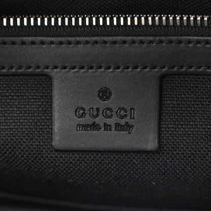 Gucci GG Supreme Monogram Web Tote Backpack Black Grey 6 of 10