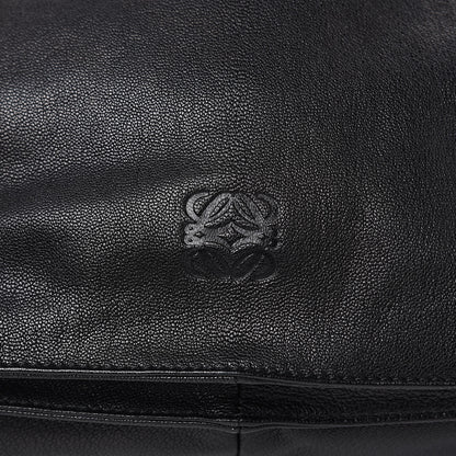 Loewe Calfskin Drawstring Bag Black 9 of 9
