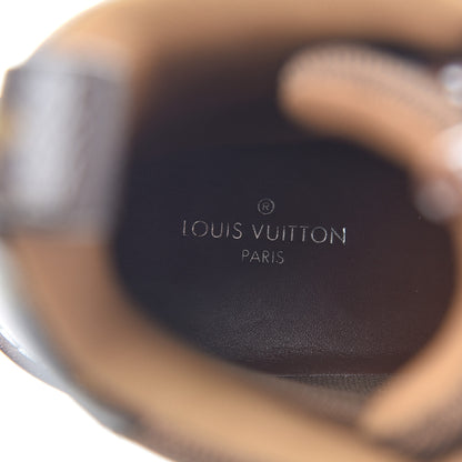 Louis Vuitton Calfskin Territory Ranger Combat Boots 37.5 Cognac 6 of 14