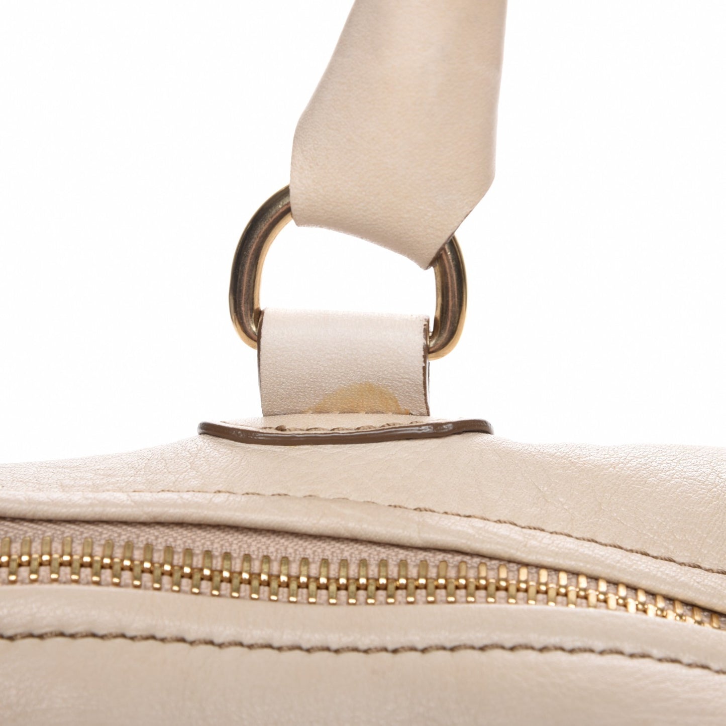 Sugar Goatskin Large Pandora Beige