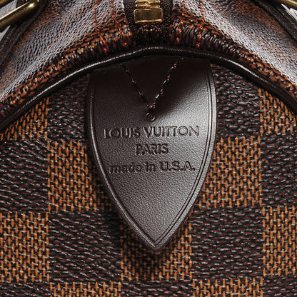 Louis Vuitton Damier Ebene Speedy 25 6 of 7