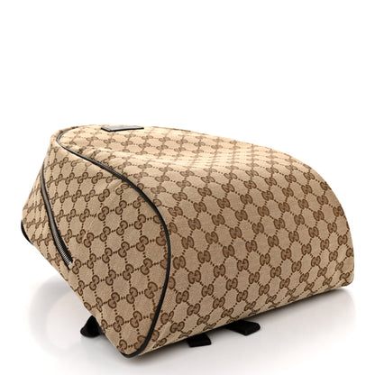 Gucci Monogram Travel Backpack Dark Brown 4 of 10