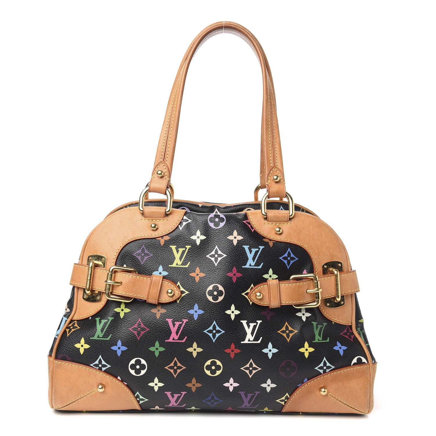 Louis Vuitton Monogram Multicolor Claudia Black 1 of 13