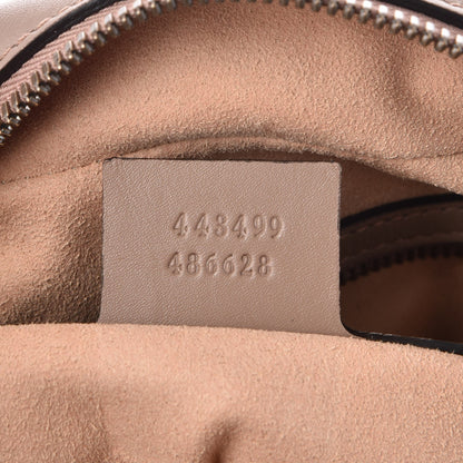 Gucci Calfskin Matelasse Medium GG Marmont Chain Shoulder Bag Porcelain Rose 5 of 7