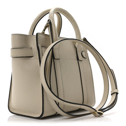 Mulberry Small Classic Grain Micro Zipped Bayswater Chalk 3 of 9