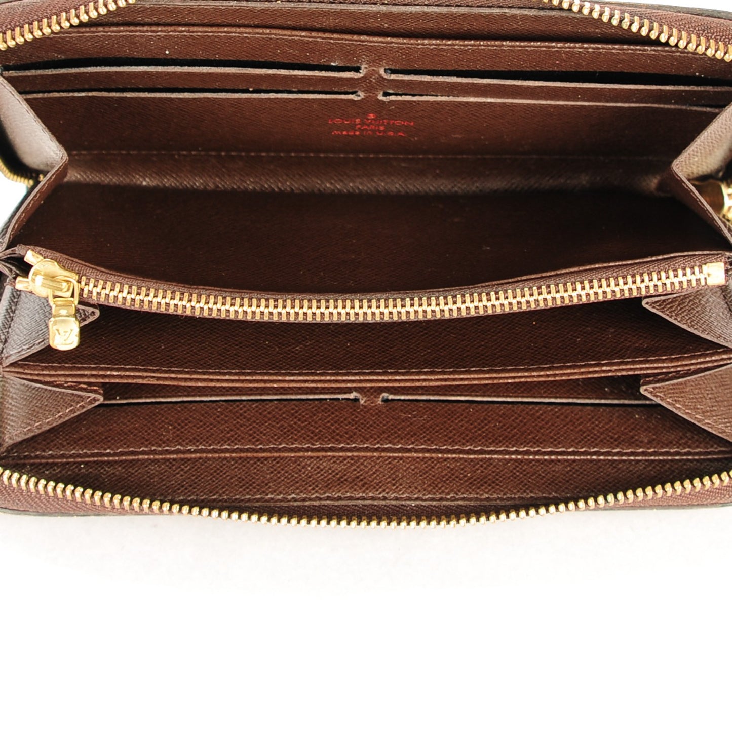 Damier Ebene Zippy Wallet