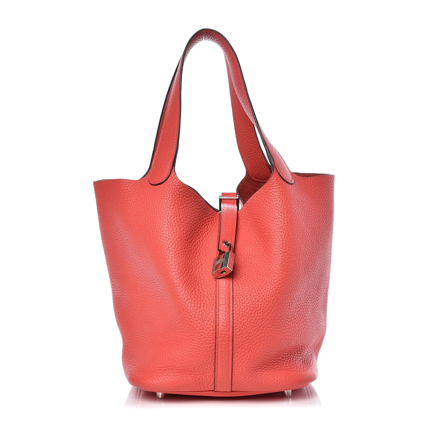 Taurillon Clemence Picotin Lock 22 MM Rose Jaipur