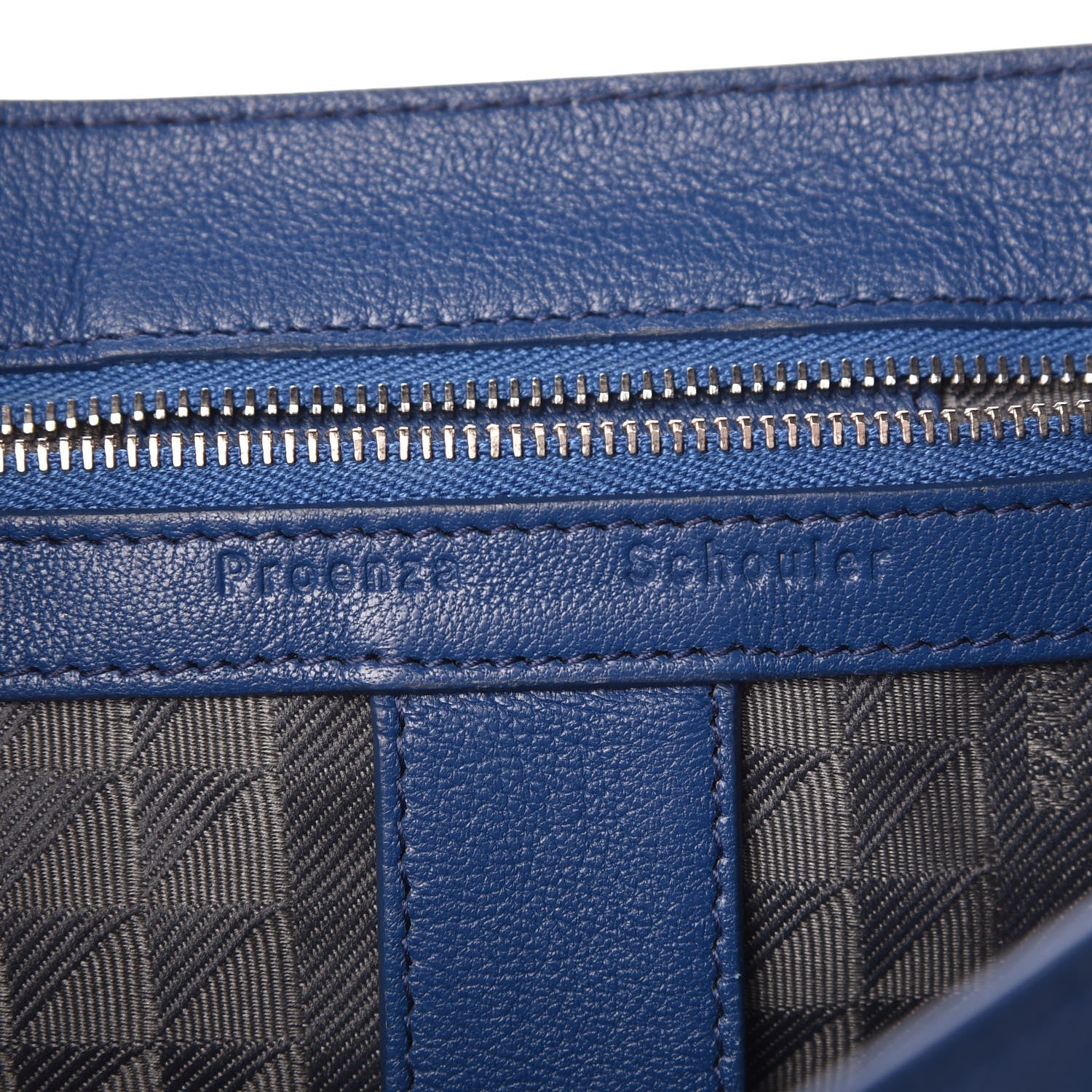 Proenza Schouler Lambskin Medium PS1 Satchel Peacock 6 of 9