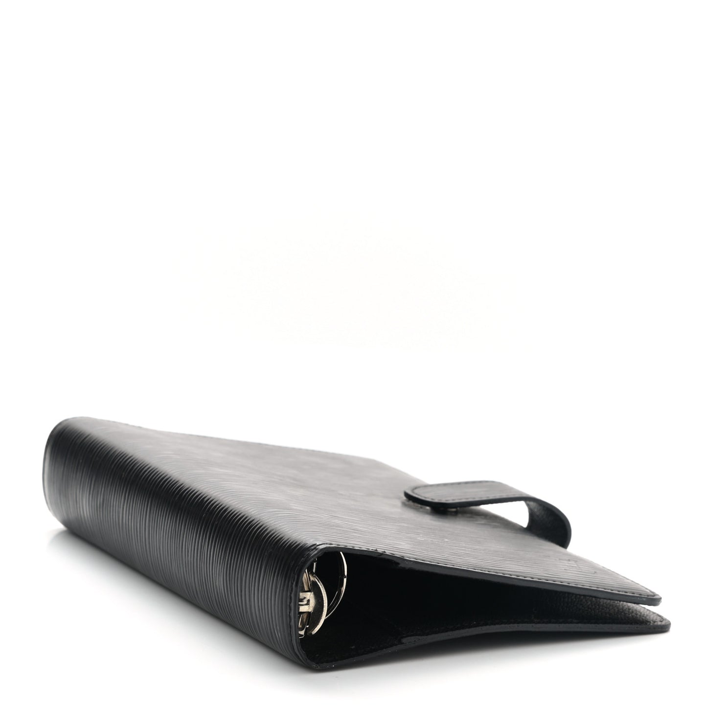 Epi Medium Ring Agenda Cover Black