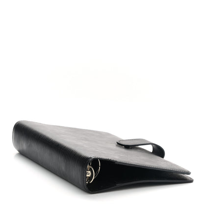 Louis Vuitton Epi Medium Ring Agenda Cover Black 4 of 9