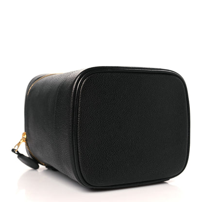 Chanel Caviar Vanity Cosmetic Case Black 4 of 10