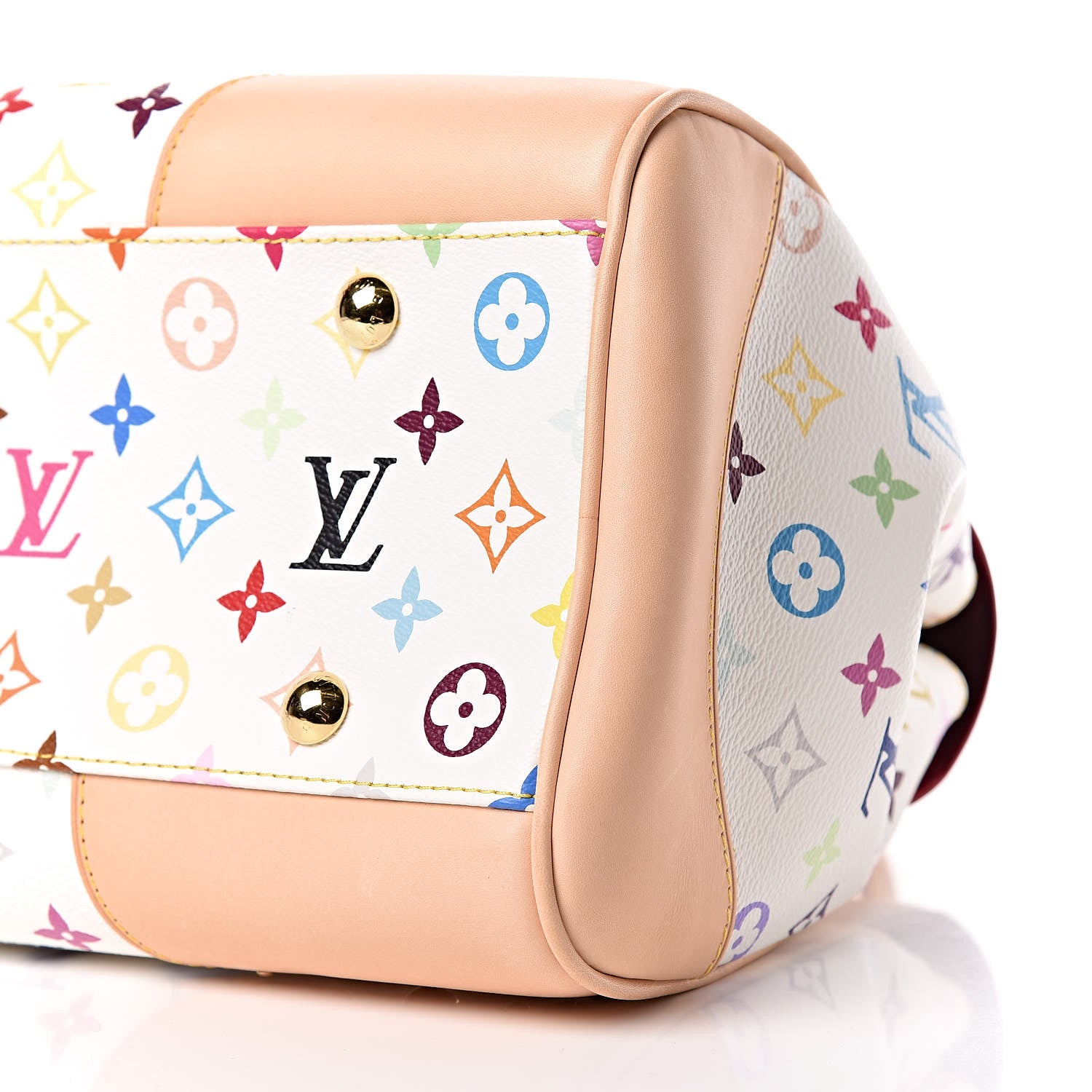 Louis Vuitton Monogram Multicolor Beverly GM White 10 of 11