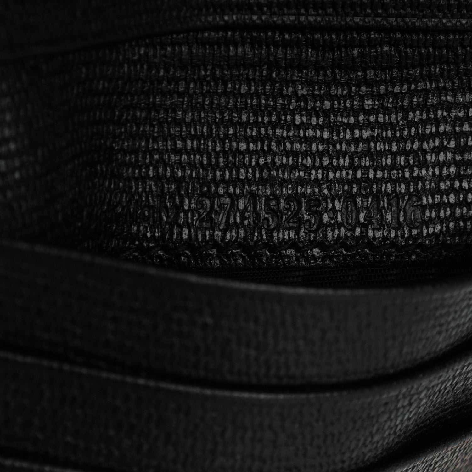 Saint Laurent Textured Calfskin Classic Y Ligne Compact Wallet Black 7 of 7
